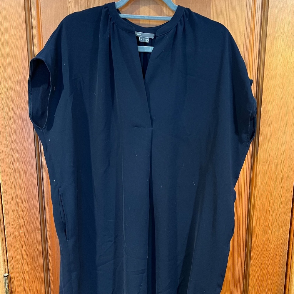 VINCE Long Blouse Size M